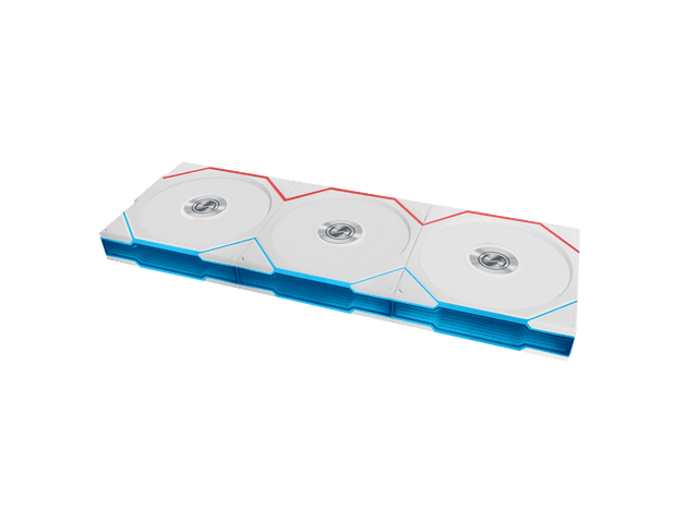 Newegg Canada Lian Li UNI Fan TL 120 Sans fil - Triple Pack chez Newegg Canada