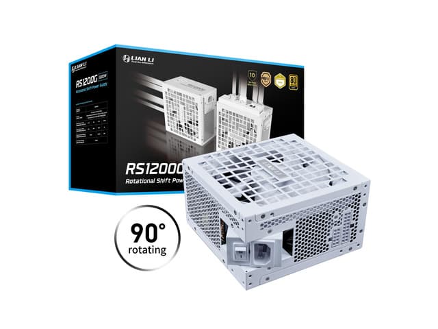 Newegg Canada Boîte ouverte : Lian Li RS 1200W Rotational Shift Fully Modular ATX chez Newegg Canada