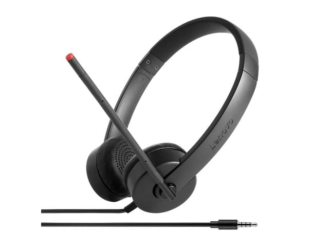 Lenovo 100 Stereo Analog Casque audio chez Newegg Canada