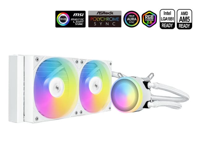 Newegg Canada SAMA L40 CPU Refroidissement liquide, 240mm AIO Cooler 4pin PWM Quiet chez Newegg Canada