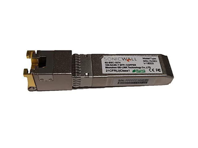 Newegg Canada Boîte ouverte : SONICWALL SFP+ 10GBASE-T TRANSCEIVER Copper RJ45 Module chez Newegg Canada