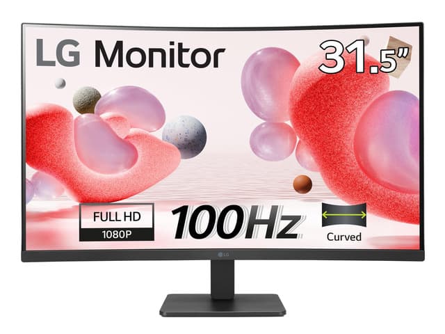 Newegg Canada LG 31.5" FHD 100hz 5ms with AMD FreeSync Curved monitor 32MR51CA-B chez Newegg Canada