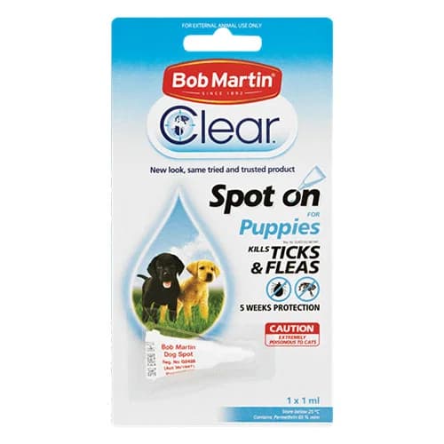 Canada Pet Care - Bob Martin Clear Ticks & Fleas Spot On chez Canada Pet Care