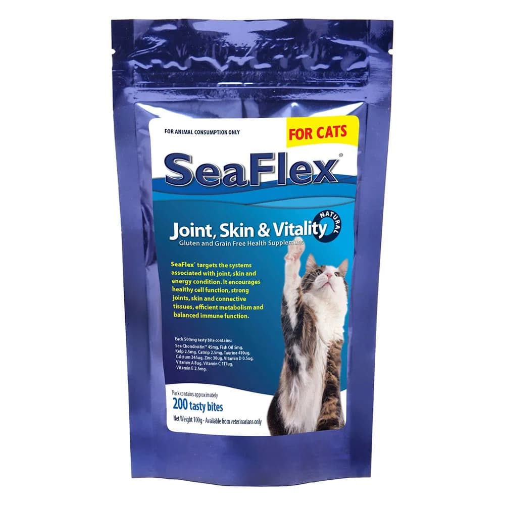 Canada Pet Care - SeaFlex Joint, Skin & Vitality Health Supplement for Cats 100gm chez Canada Pet Care