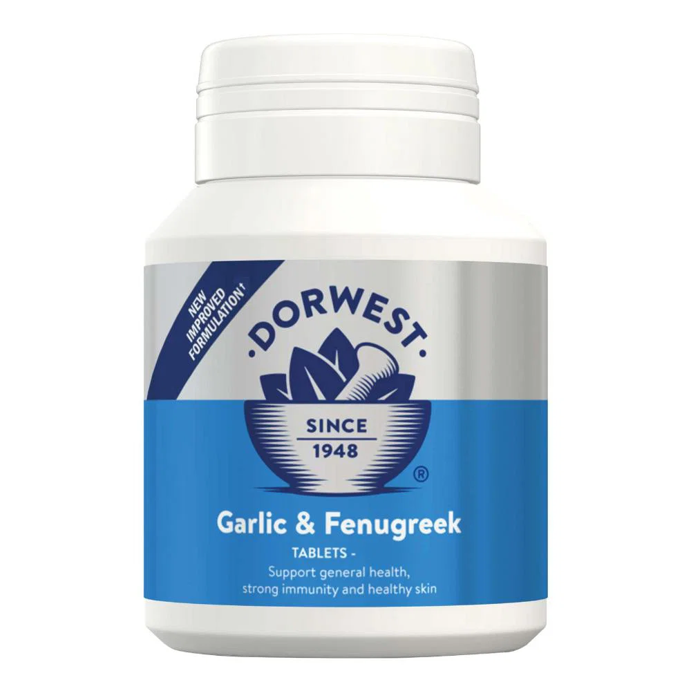 Canada Pet Care - Dorwest Garlic & Fenugreek Tablets for Dogs