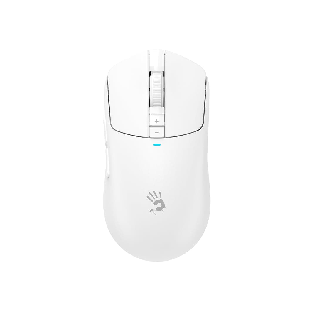 Bloody R72 Ultra Wireless Gaming Mouse 20000 CPI Optical Sensor 1ms Low Latency Dual Mode USB and Wireless - White chez Amazon US