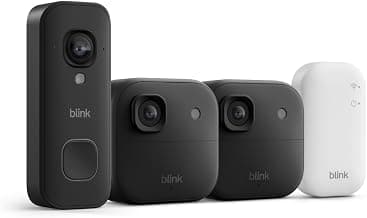 Blink Wired Doorbell 2K+ (all-new) and Outdoor 2K+ (newest model) — 2K video, enhanced audio. Sync Module Core included - 2 Cameras +... chez Amazon Canada