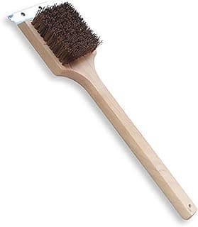 Grande brosse de barbecue en bois de luxe avec poils Palmyra (ne contient pas de poils métalliques) chez Amazon Canada