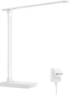 Lepro LED Desk Lamp, Metal Table Lamps Home Office, Eye-Caring Desk Light | 800lm 9W, 5 Colors 5 Brightness Dimmable... chez Amazon Canada
