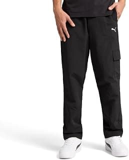 PUMA Mens Classics Woven Cargo Pants Casual Drawstring chez Amazon US
