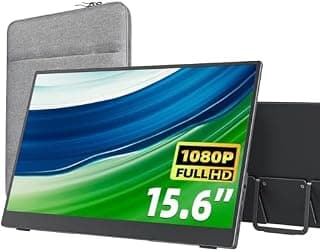 cocopar Portable Monitor 15.6 Inch 1080P FHD 60Hz 85% sRGB Travel Monitor with Speaker HDMI USB-C Second Screen for Laptop MacBook... chez Amazon Canada