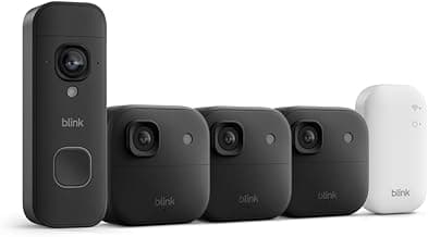 Blink Battery Doorbell 2K+ (newest model) and Outdoor 2K+ (newest model) — Wireless smart security, 2K video, enhanced audio. Sync... chez Amazon Canada