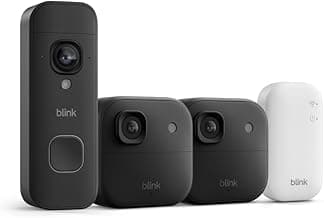 Sonnette à batterie 2K+ Blink (nouveau modèle) et Caméra extérieure 2K+ (nouveau modèle) : Module de synchronisation de base inclus :... chez Amazon Canada