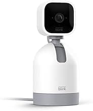 Blink Mini Pan-Tilt Camera (newest model), Rotating indoor plug-in smart security camera, two-way audio, HD video, motion detection,... chez Amazon Canada