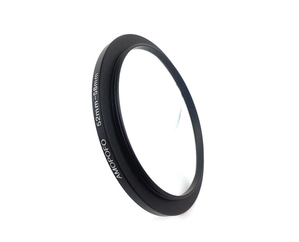 Universal 52-58mm /52mm to 58mm Step Up Ring Filter Adapter for UV,ND,CPL,Metal Step Up Ring Adapter chez Amazon US