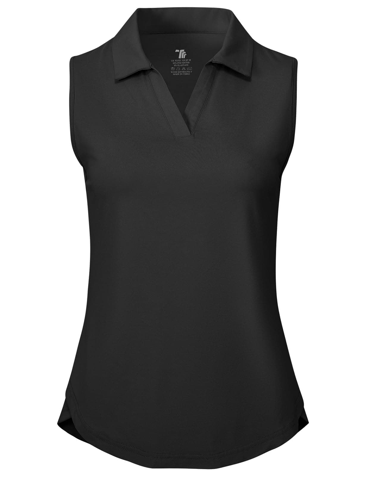 BGOWATU Women's Sleeveless Golf Polo Shirts Collared V Neck Tennis Tank Tops UPF 50+ Quick Dry Lightweight chez Amazon US