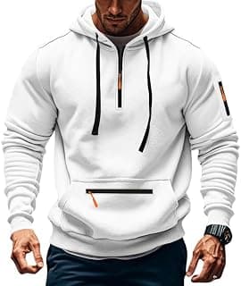 Under Armour Men's Fleece Hoodie Sweatshirts Workout Athletic Hoodies Long Sleeve Quarter Zip Pullover Sweatshirt with Kanga Pockets chez Amazon US