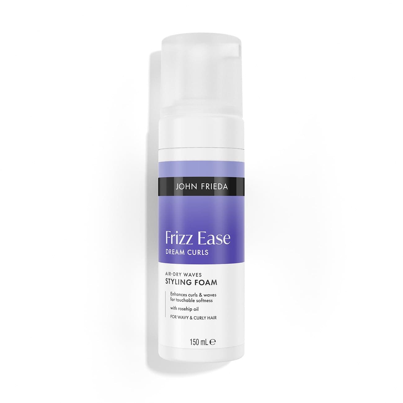 John Frieda Frizz Ease Dream Curls Air Dry Waves Styling Foam 150ml | Curl Booster for Wavy Hair, Mousse, Travel Size, Soft Definition chez Amazon UK