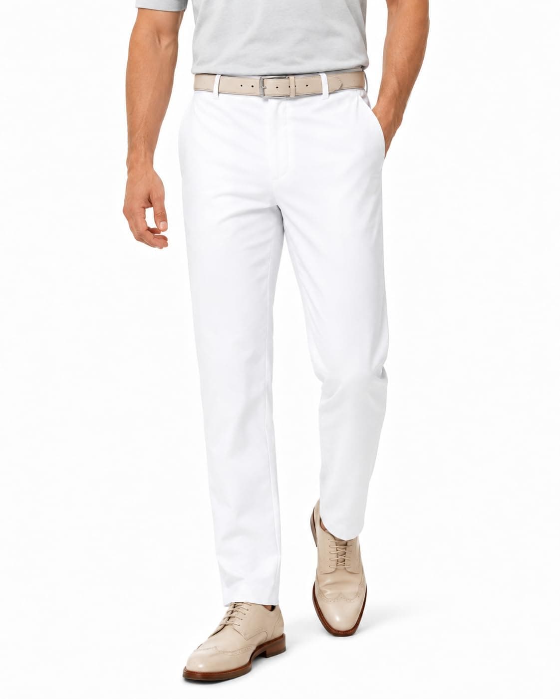 SNOWTEN Mens Dress Pants,Suit Pants, Classic Fit Stretch Work Pants Lightweight Water-Repellent Pant with Pockets chez Amazon US