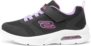 Skechers Girls' Microspec Max | Casual, Skech-Air Visible Airbag Midsole, Lightweight, Slip-On, Stretch Laces