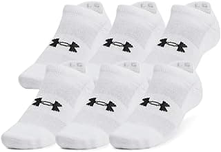 Under Armour Training Cotton No Show Socks 3-Pack