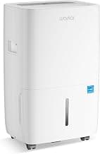 Déshumidificateur Waykar de 80 pintes 2025 Energy Star pour des espaces jusqu'à 5 000 pi² pour le sous-sol et la maison, grande pièce... chez Amazon Canada