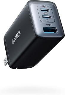 Anker Chargeur USB C (Nano II 65W), chargeur mural pliable compact rapide à 3 ports chez Amazon Canada
