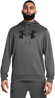 Adidas Under Armour Men's Armour Fleece Big Logo Hoodie chez Amazon US