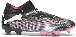 PUMA Womens Future 7 Ultimate Firm GroundArtificial Ground Soccer Cleats Cleated, Firm Ground - Black, Pink