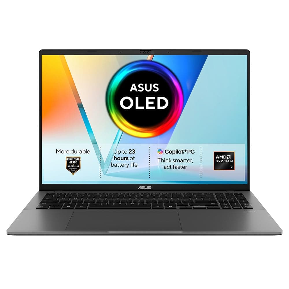 ASUS Vivobook S16 M3607GA Laptop | AMD Ryzen AI 7 445 | 16GB RAM chez Amazon UK