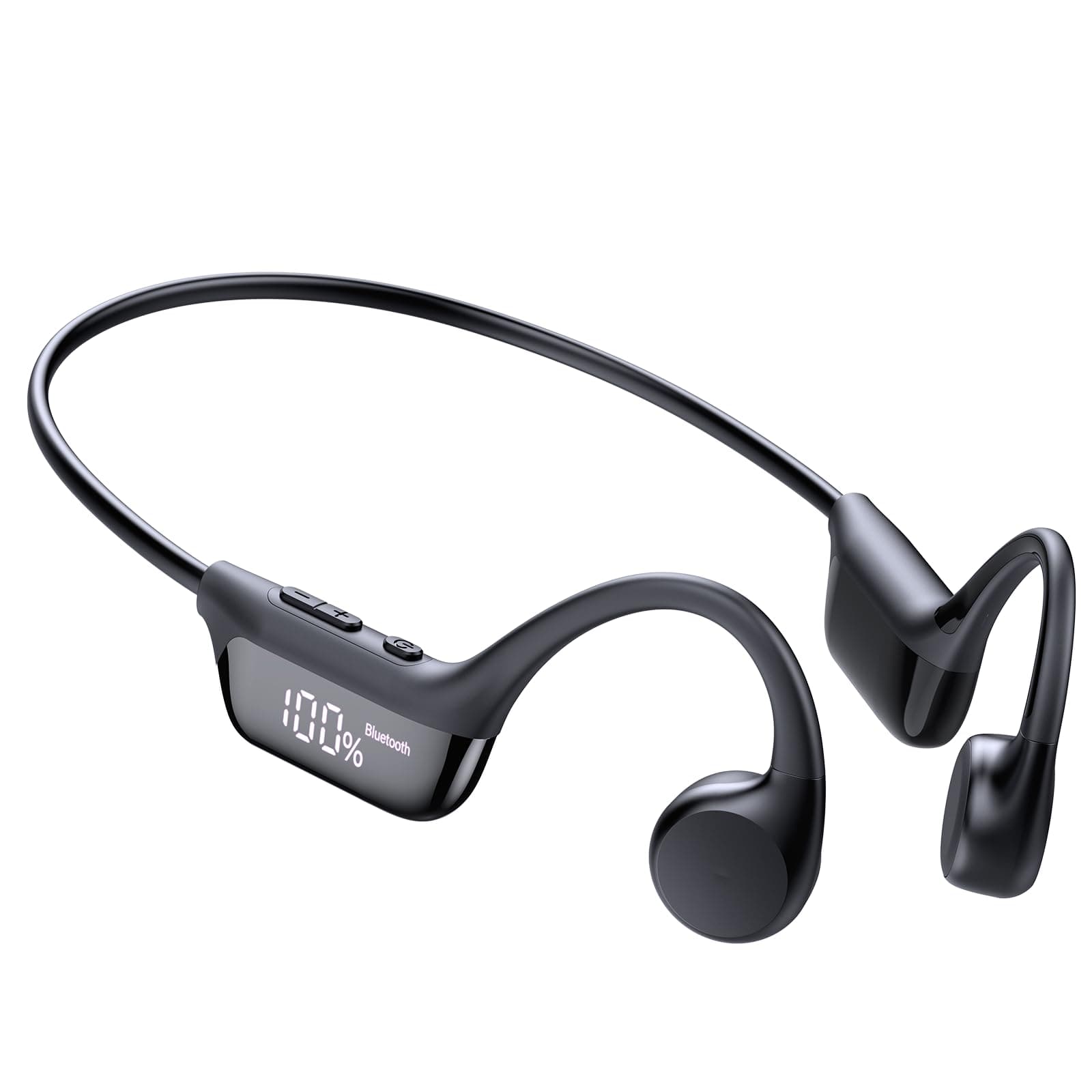Bone Conduction Headphones,Bluetooth6.0 Open Ear Sport Earphones | 12H Battery Life, LED Display, IPX7 Waterproof, Built-in Mic,... chez Amazon UK