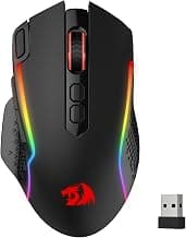 Redragon M810 PRO Wireless RGB Gaming Mouse 10000 DPI Remapping Keys | Cable-Free 0 Delay, Rapid-Fire Macro Keybinds, Vibing... chez Amazon Canada