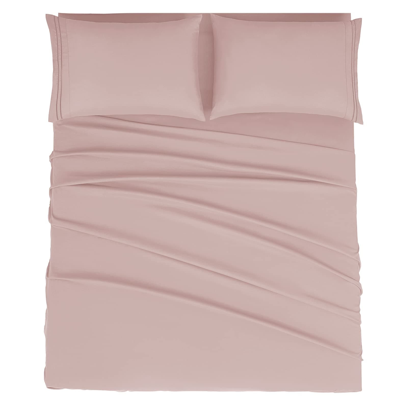 Mejoroom Queen Size Sheet Set - Hotel Luxury 1800 Bedding Sheets & Pillowcases - Deep Pocket Fitted Sheet, Soft, Breathable, Wrinkle & Fade chez Amazon Canada