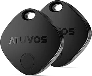 ATUVOS Air Tracker Tag 2 Pack, Localisateur de bagages et clés compatible avec chez Amazon Canada