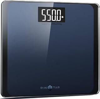 RunStar 550lb Bathroom Digital Scale for Body Weight with Ultra-Wide Platform and Large LCD Display, Accurate High... chez Amazon Canada