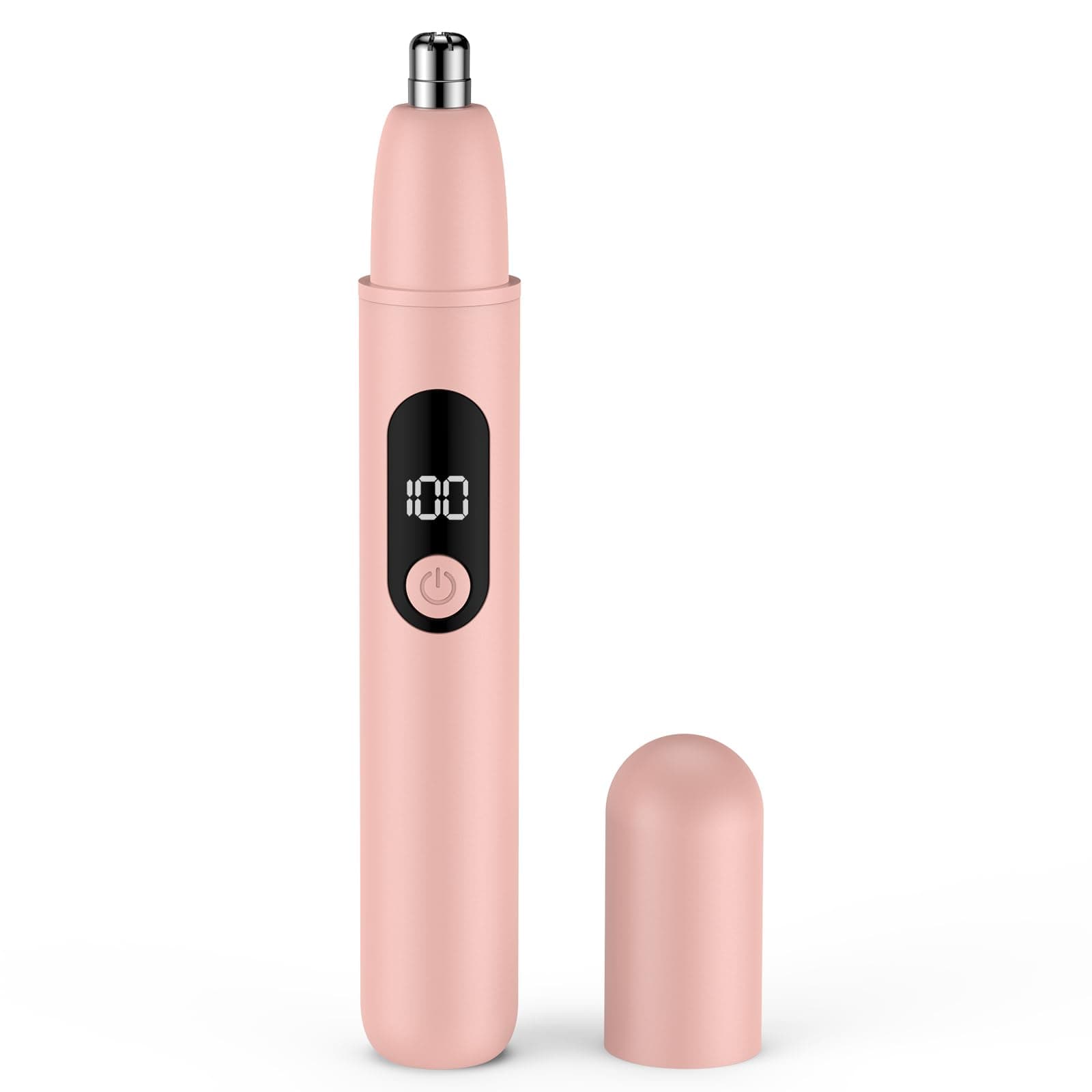 Nose Hair Trimmer Rechargeable Cordless Painless Ear and Eyebrow Trimming Tool-Dual Edge Easy Cleansing for Man Woman
