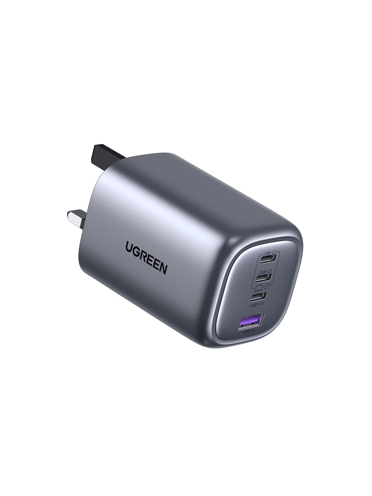UGREEN Nexode USB C Plug 100W, GaN Fast Charger 4-Port Laptop Charger | Compatible with MacBook Pro M3/Air, ThinkPad, iPad Pro, iPhone... chez Amazon UK