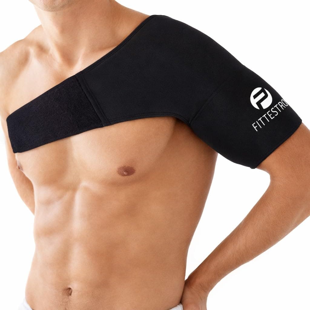 Fittest Pro Shoulder Ice Pack Wrap, HSA or FSA Eligible, Reusable Cold Therapy Wrap for Tendonitis, Swelling, Rotator Cuff, and Recovery chez Amazon US