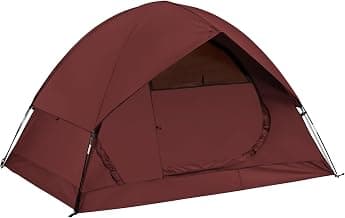 Backpacking Camping Waterproof Tents for 2/4 Person with Rain Fly
