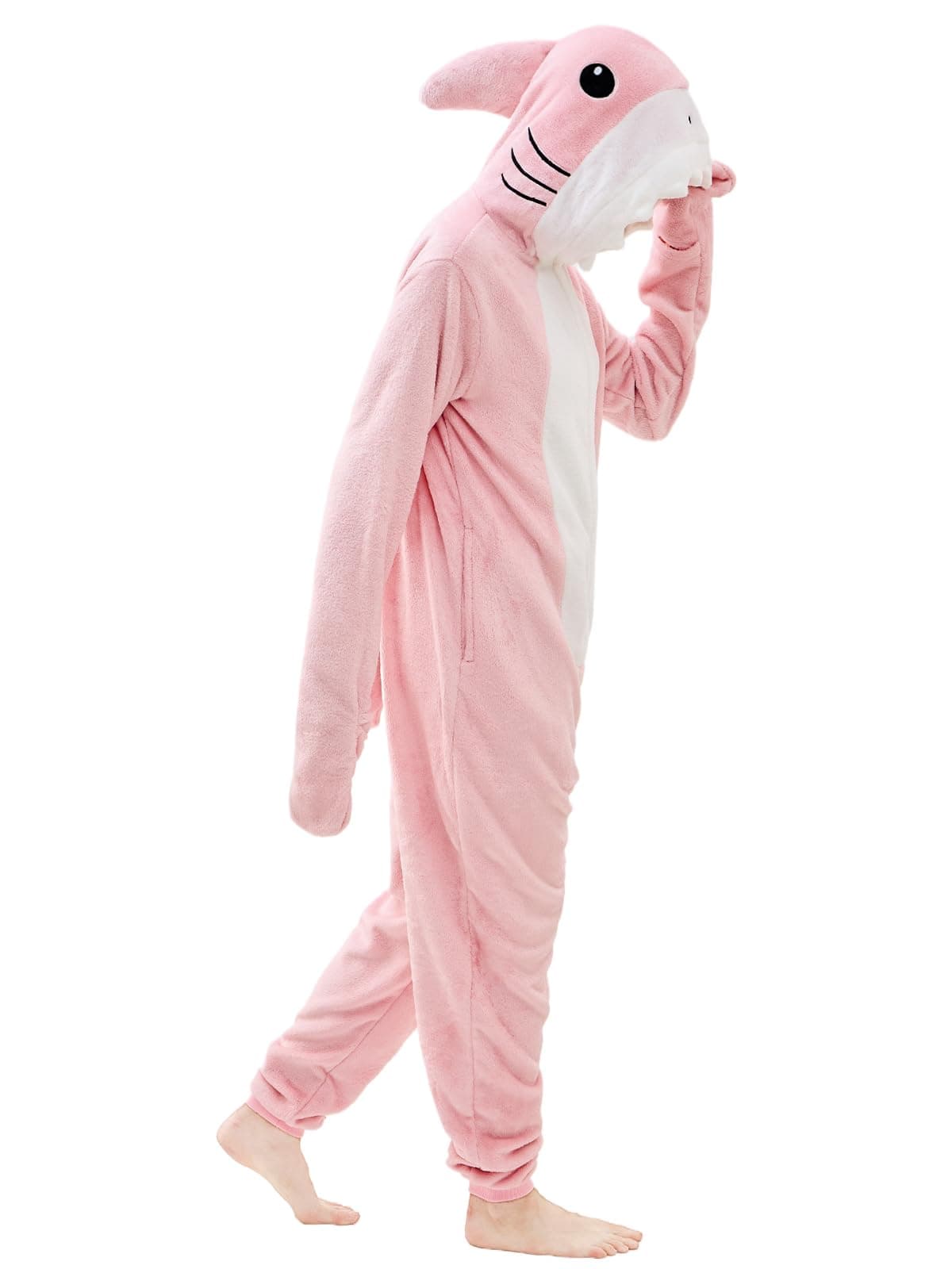 JUOLOET Unisex Adult Onesie Pajamas Animal One Piece Snug Fit Halloween Costume Sleepwear Homewear