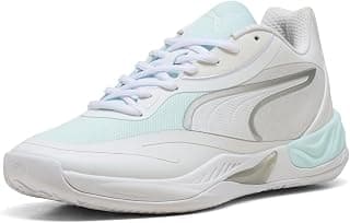PUMA Mens All-Pro Nitro Skybreak Basketball Sneakers Shoes - Pink, White