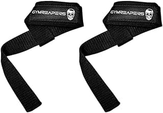 Gymreapers Sangles de levage de poignet pour haltérophilie, dynamophilie, musculation et soulevés de terre, en néoprène rembourré et... chez Amazon Canada