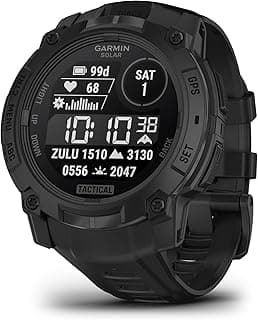 Garmin Instinct® 3 Tactical Edition Montre intelligente 50 mm, écran à recharge solaire, montre d’extérieur robuste avec GPS chez Amazon Canada