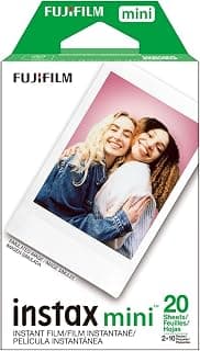 Fujifilm - INSTAX-Mini-Instant-Film-2-Pack-=-20-Sheets-(Blanc)-pour-Fujifilm-Mini-8-&-Mini-9-Cameras,-Modèle : 4332059078 chez Amazon Canada
