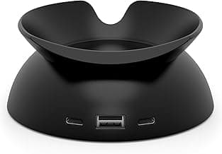 Tout nouveau meuble Made for Amazon avec ports de chargement USB-C et USB-A pour Echo Spot (Version 2024) chez Amazon Canada