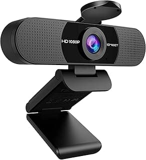 EMEET 1080P Webcam with Microphone, C960 Web Camera 2 Mics Streaming Webcam | 90°FOV Computer Camera, Plug and Play USB Web Cam for... chez Amazon Canada