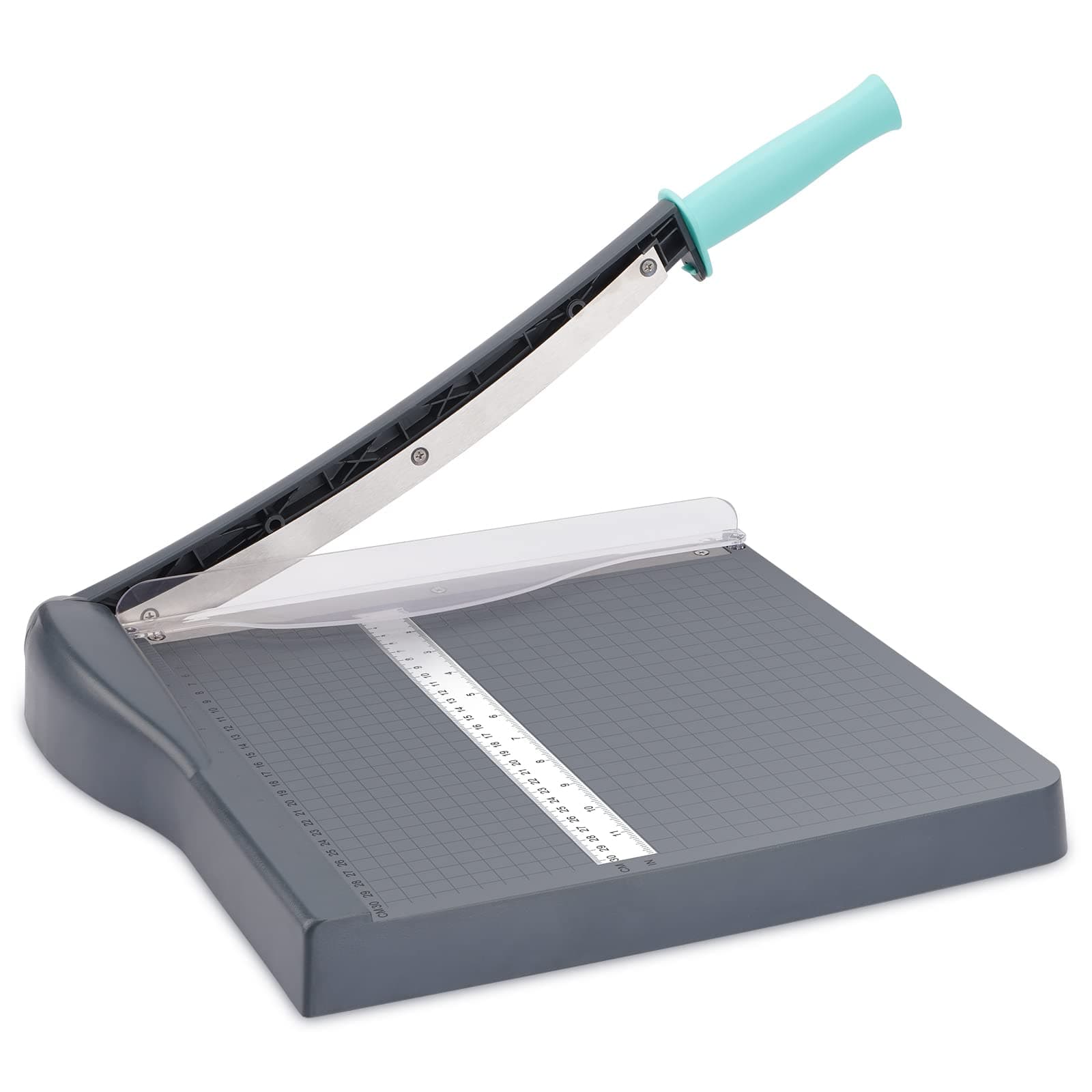 NOKAPIN Guillotine, Paper Cutter,Card Cutter with Automatic Security Safeguard and Side Ruler for Coupon, Craft Paper and Photos chez Amazon UK