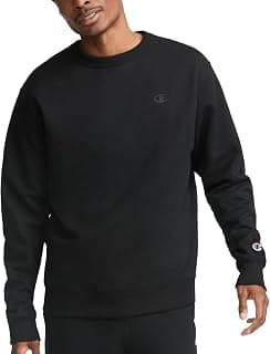 Champion Men's Crewneck Fleece Sweatshirt, Standard Fit, Midweight, C Logo, Available in Regular and Big & Tall chez Amazon US