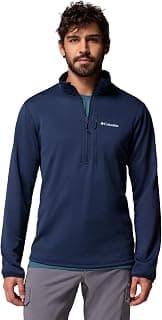 Columbia Men's Essential Hike Grid Fleece Half Zip chez Amazon US