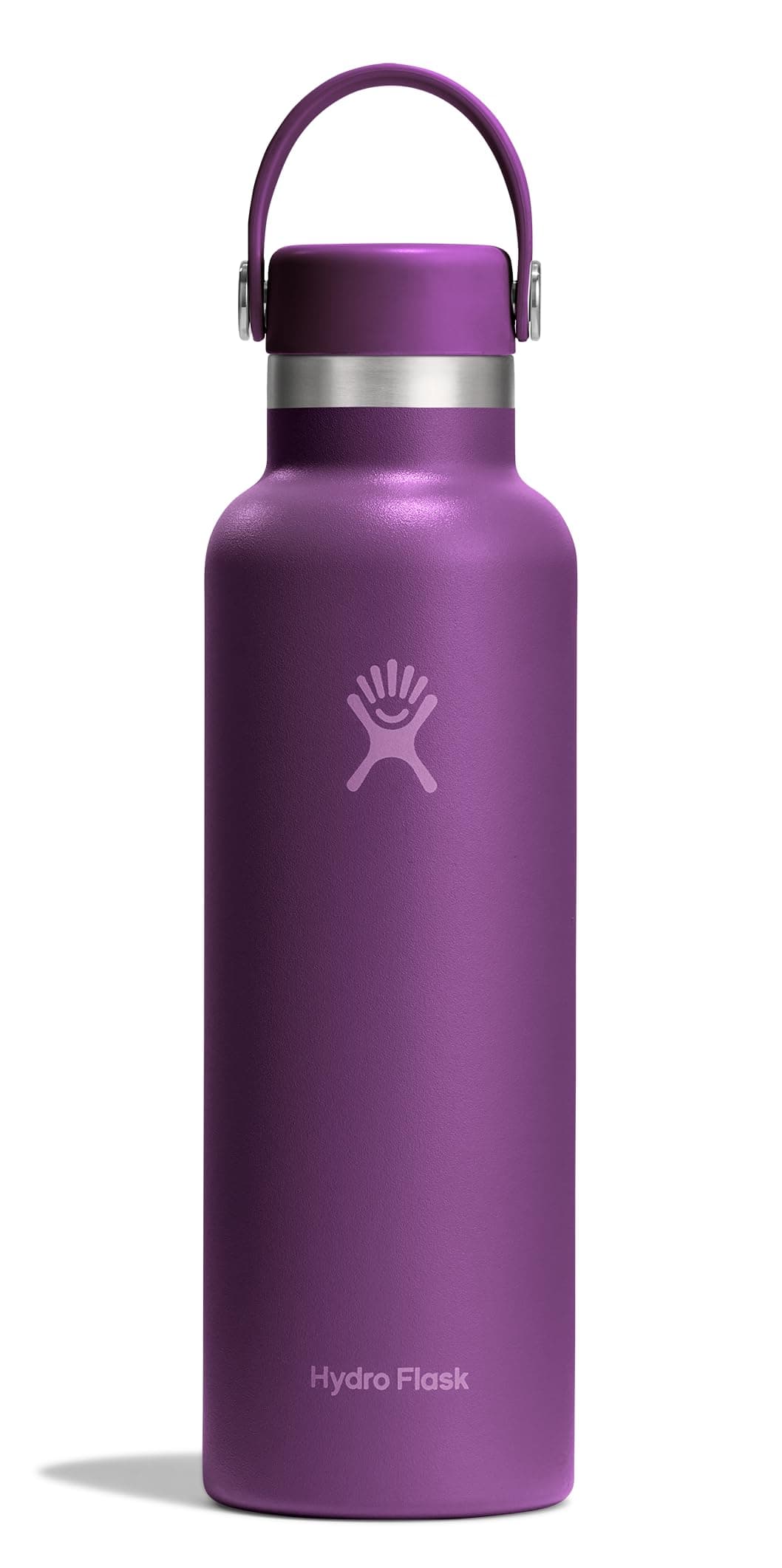 Hydro Flask Water Bottle - Insulated Stainless Steel - Non Spill, Leakproof in 21 Oz Beachplum Purple chez Amazon US
